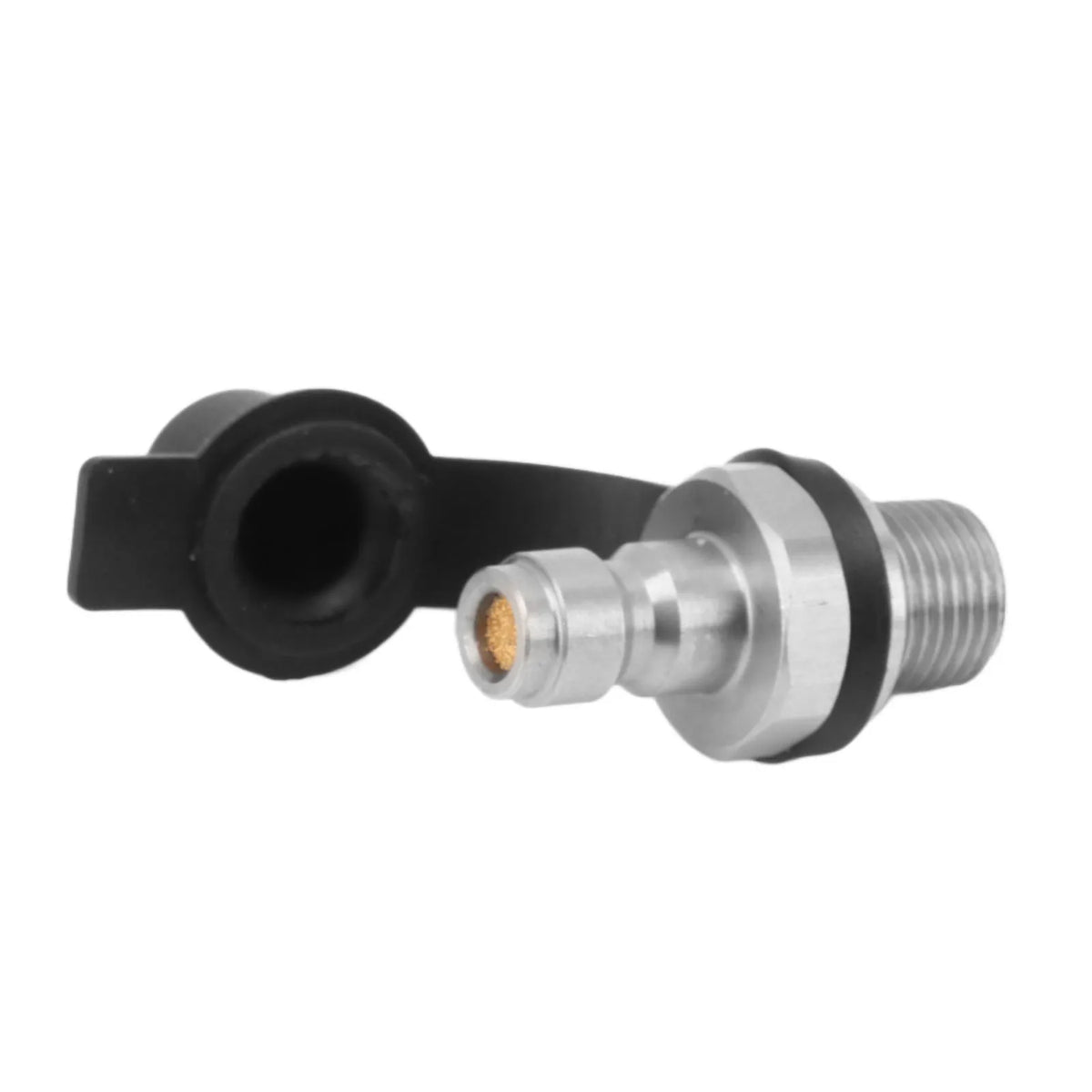 Male Thread CO2 Tank Refill Valve Connector 1/8NPT CO2 Cylinder Refill Valve Plug Adapter for Replacement HIP