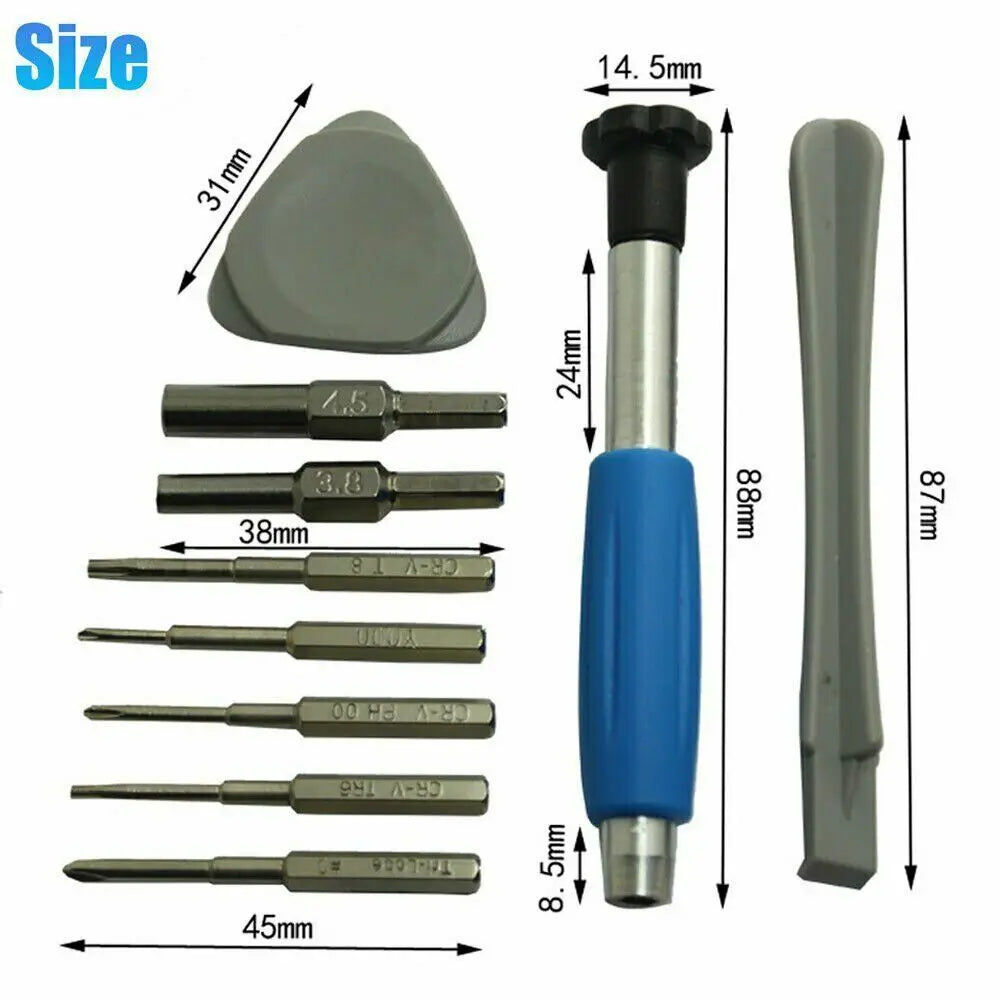 10-in-1 Game Console Screwdriver & Repair Tool Kit Screwdriver Repair Kit HIP