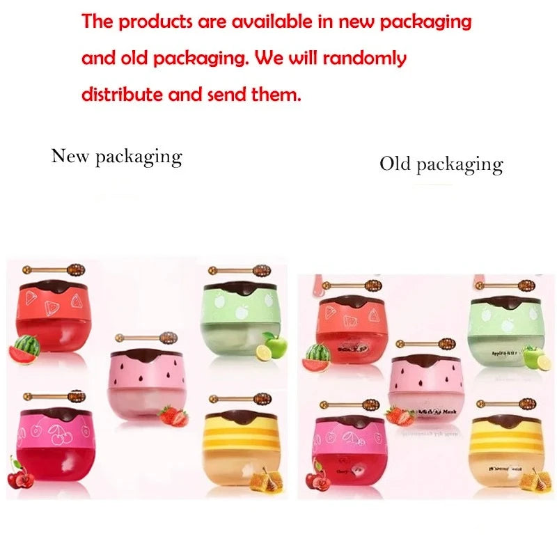 BARUBT Strawberry Honey Lip Sleep Mask – Overnight Lip Balm Overnight Lip Mask HIP