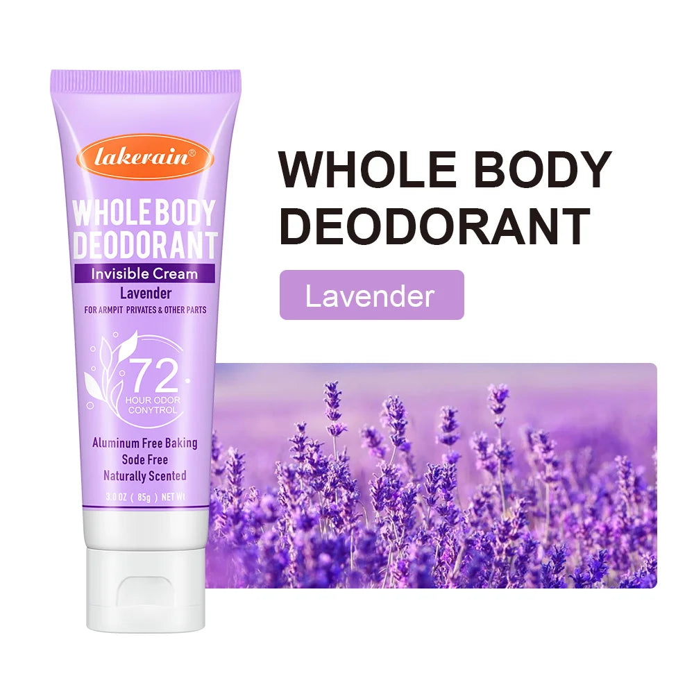 Perfume Cream Whole Body Deodoran 72 Hour Odor Control Long Lasting Fragrance Cream Dating Aroma Cooling armpit HIP