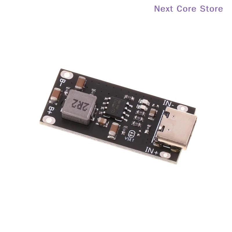 IP2312 USB-C 3A Fast Charging Board CC/CV Lithium Battery Battery Charging Module HIP