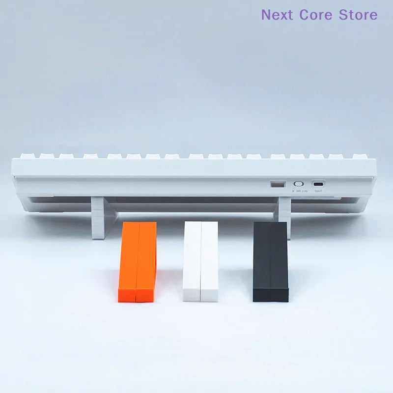 Keyboard Elevated Stand Riser Pair – Ergonomic Typing Angle Keyboard Riser Stand HIP