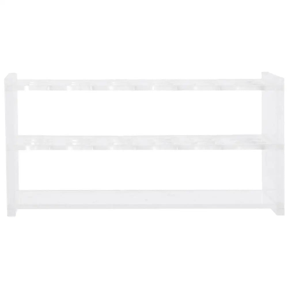 Clear Acrylic Test Tube Rack 18-Hole Stand – 10ml & 15ml Tubes Test Tube Rack HIP