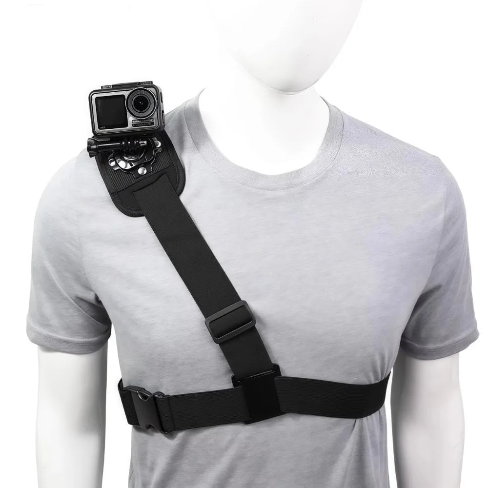 Universal Camera Shoulder Strap – 360° Mount for GoPro & DJI Camera Shoulder Strap HIP