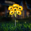 Solar Sunflower Garden Lights – IP65 Waterproof LED 6-Pack Solar Garden Light HIP Bouquet 1pcs