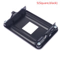 AMD AM4 CPU Heatsink Backplate Mounting Bracket | Cooler Mount CPU Cooler Bracket HIP Square black