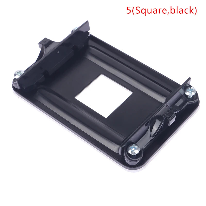 AMD AM4 CPU Heatsink Backplate Mounting Bracket | Cooler Mount CPU Cooler Bracket HIP Square black