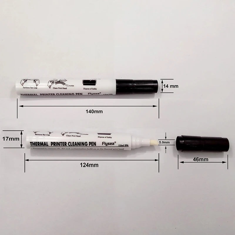 Printhead Cleaning Pen for Thermal Printers – Universal Printer Cleaning Tool HIP one size