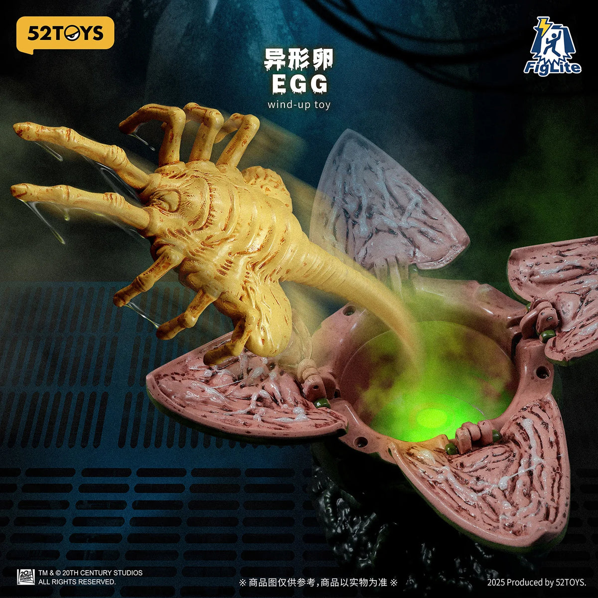 52TOYS BEASTBOX Alien Facehugger Transformable Action Figure Transformable Action Figure HIP