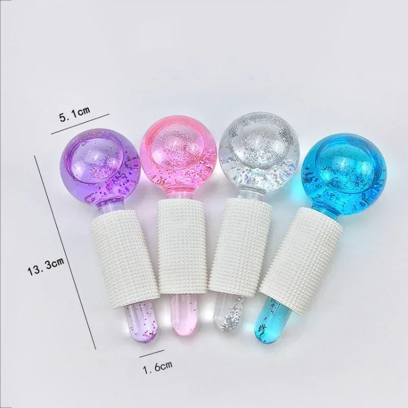 Ice Globe Facial Massager – Cooling Face Roller for Skin Care Ice Globe Face Roller HIP