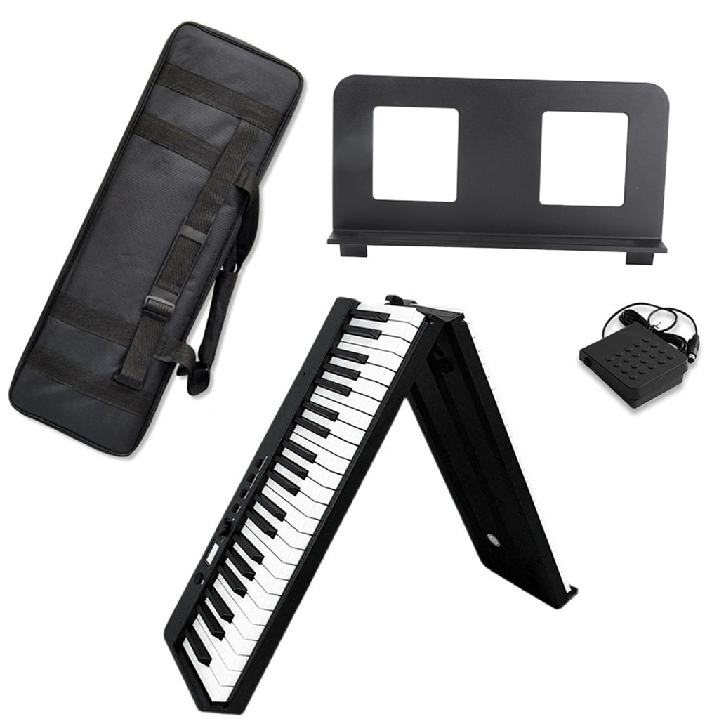 88 Keys Electronic Keyboard Piano Foldable Portable Electronic Keyboard Piano for Beginners HIP Default Title