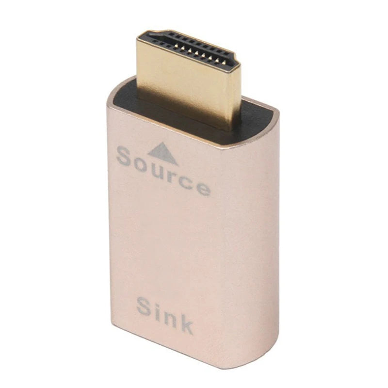 4K HDMI Dummy Plug Virtual Display DDC EDID Ghost Adapter Display Emulator Dongle HIP