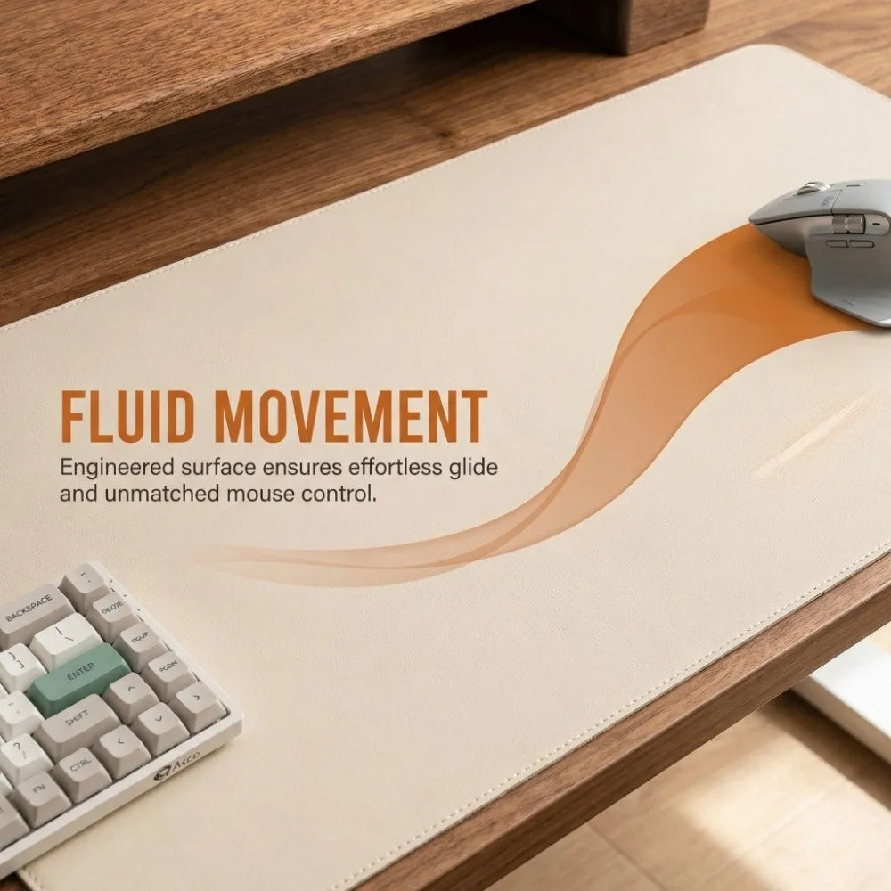 Extra Large PU Leather Mouse Pad – Waterproof Non-Slip Desk Mat Leather Desk Mat HIP