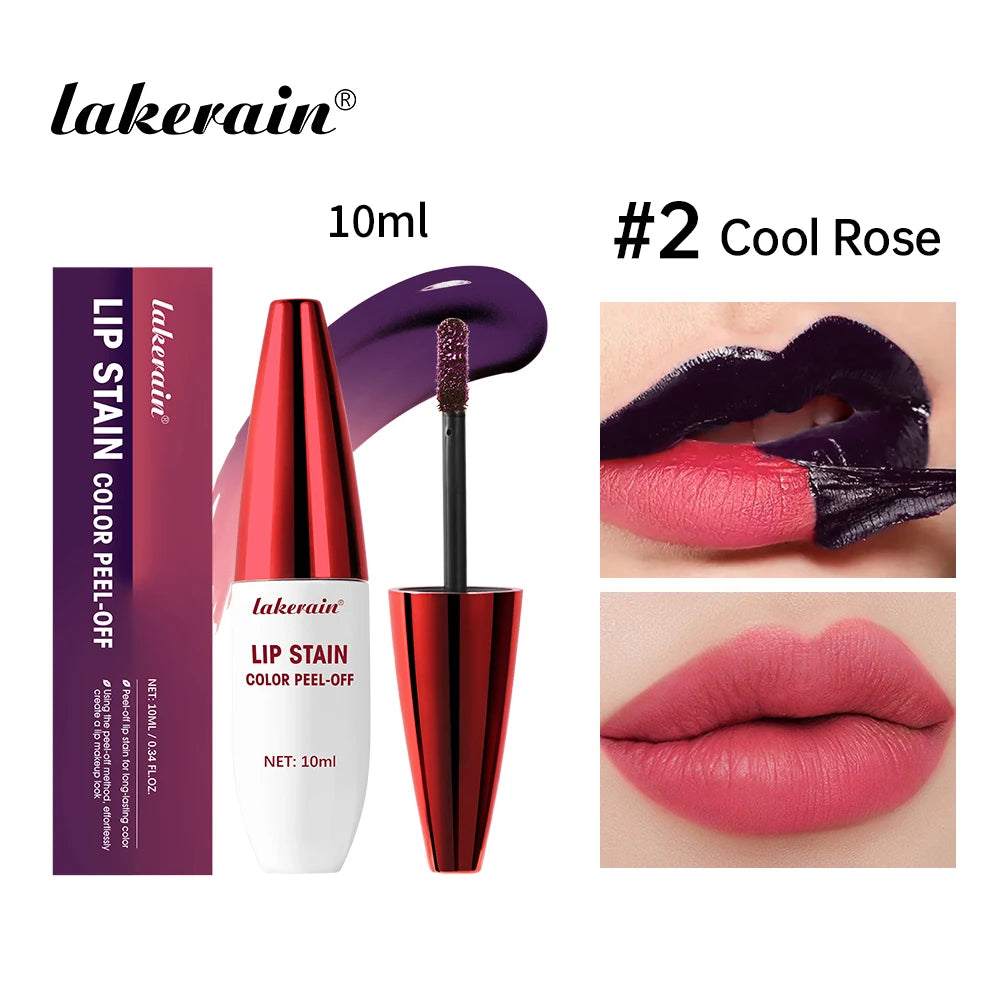 Lip Stain Peel Off 24 Hours Water Resistant Lipsticks Makeup Liquid Lipstick Matte Lipstick for Lips Stick Free Shipping Ink HIP 2