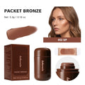 3D Contour Stick Packet Bronzer Cream Stick Face Contour Blush Cream Cheek Easy To Apply Color Makeup HIP 2sip