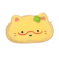 Cute Plush Kitten Pencil Case – Large Capacity Stationery Bag Plush Pencil Case HIP No pendant