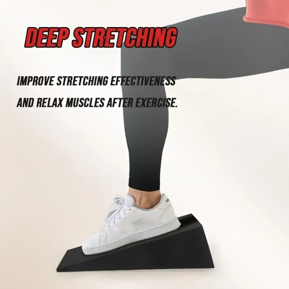 Yoga Squat Wedge Blocks – Incline Calf Stretch & Stability Yoga Wedge Blocks HIP