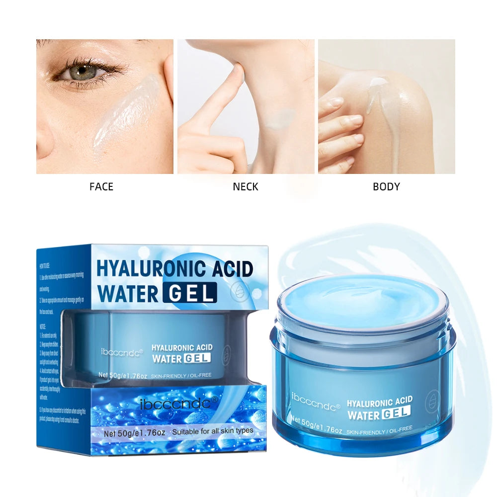 Hydro Boost Hyaluronic Acid Hydrating Face Moisturizer Gel-Cream to Hydrate and Smooth Extra-Dry Skin HIP water gel