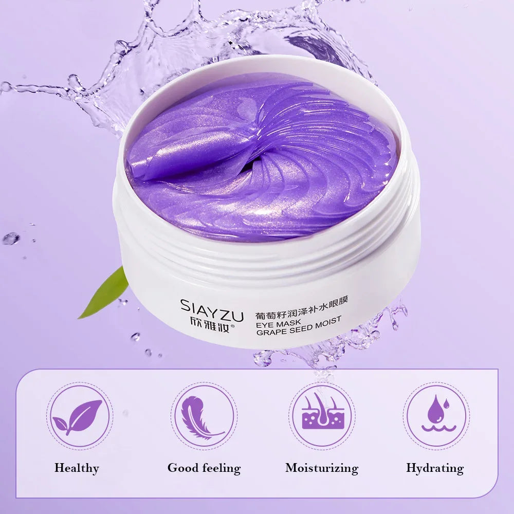 IMAGES Grape Collagen Eye Mask – Firming & Moisturizing 60pc Collagen Eye Mask HIP