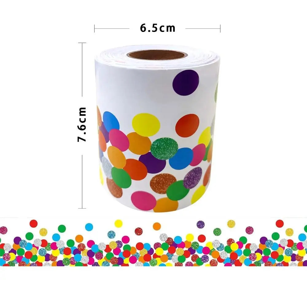 18M Bulletin Board Border Stickers – DIY Decorative Paper Decorative Border Stickers HIP