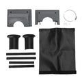 HVAC Line Set Cover HVAC Wall Penetration Line Set Cover Kit Split AC Line Set Wall Cover for Indoor Outdoor Air Conditioner HIP Grey