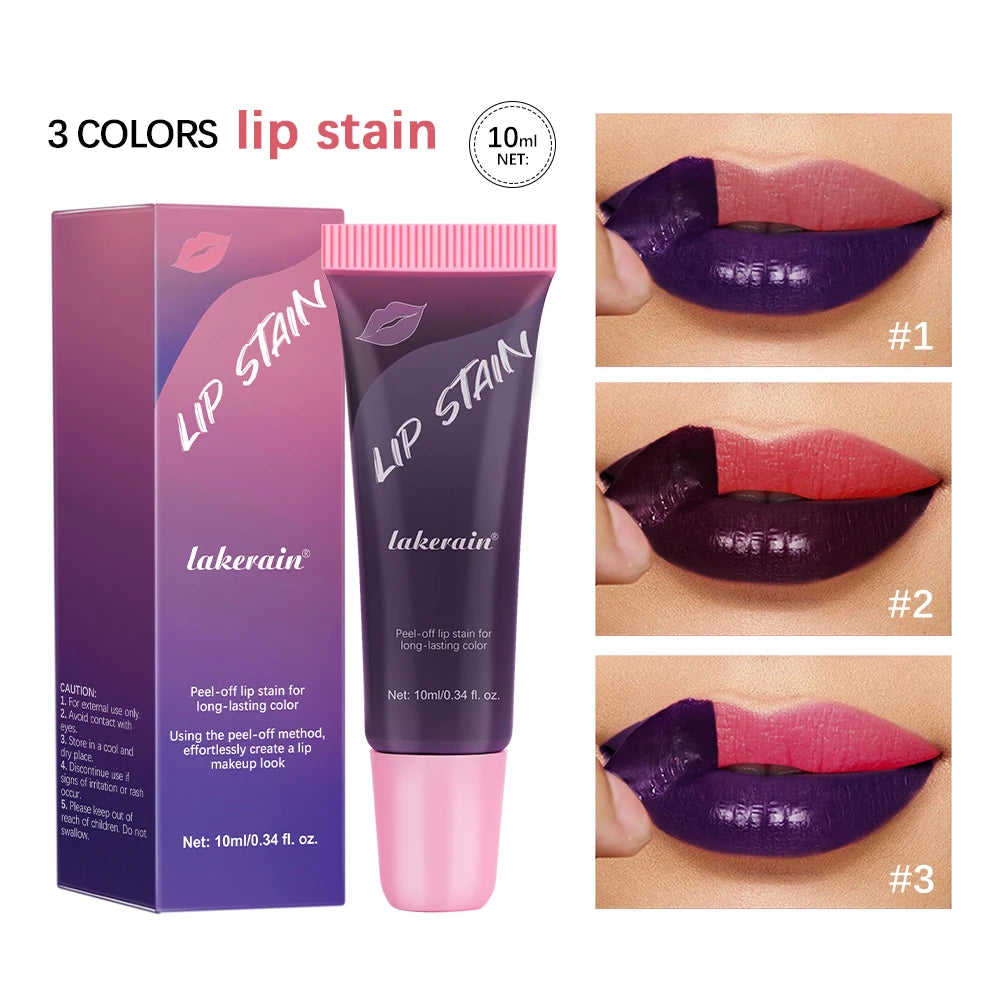 Waterproof Peel Off Lip Stain Tattoo Tint Long Lasting Matte Lip Gloss Lipstick Cosmetics Matte HIP