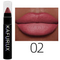 KAFURUX 15-Color Nude Matte Lip Liner Pencil – Waterproof Matte Lip Liner HIP 02