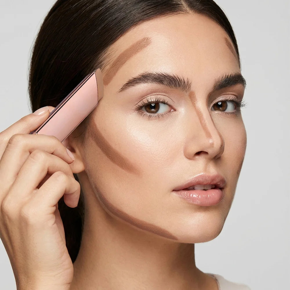 Cream Bronzer Stick and Contour Stick Bronzing Contouring Instant Highlights Dark Circles Face Contour Facial Foundation Makeup HIP