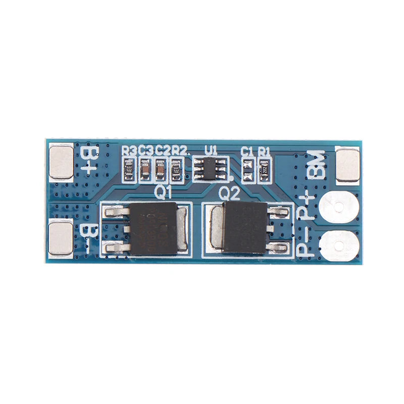 2S 8A Li-ion BMS PCM Protection Board 6.4V–8.4V 15A Battery Protection Board HIP Blue