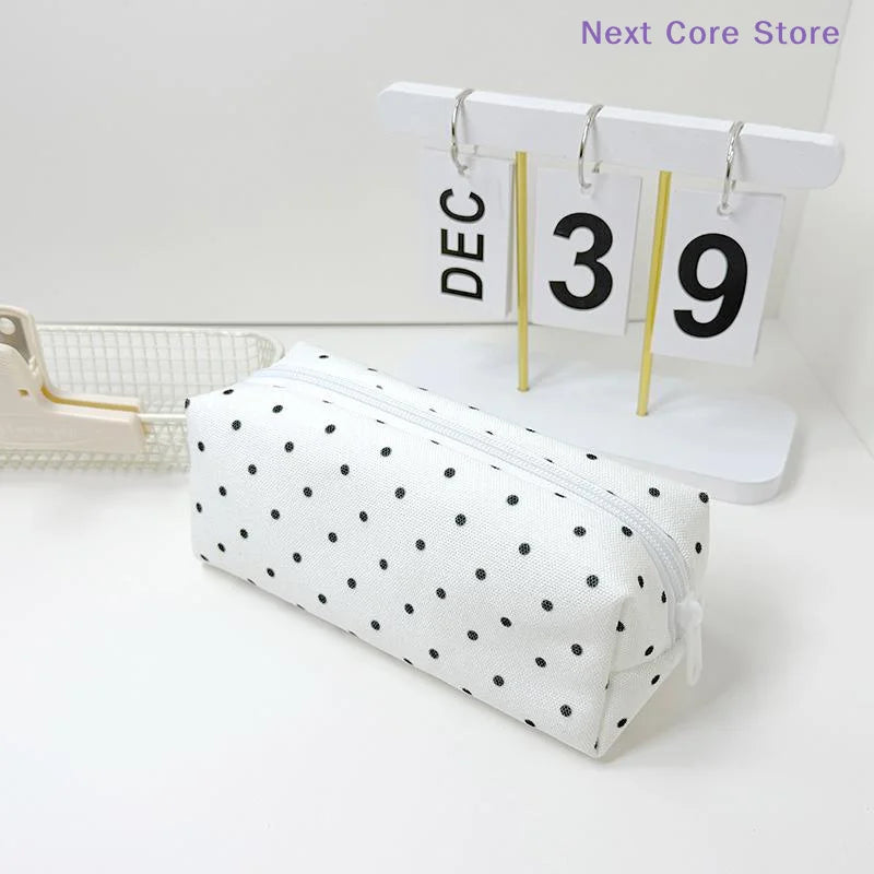 Large Capacity Canvas Pencil Pouch & Makeup Bag Organizer Pencil Pouch Organizer HIP