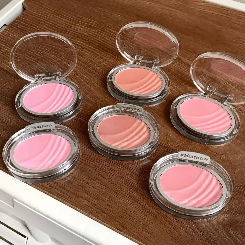 Matte Blush Powder Low Saturation Natural Cheek Color Long Lasting Waterproof Lightweight Face Blusher Korean Style Daily Makeup HIP