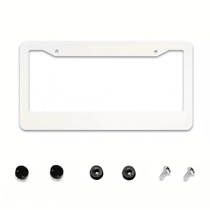 Gothic License Plate Frame – Bat Cross Magic Potion Black License Plate Frame HIP