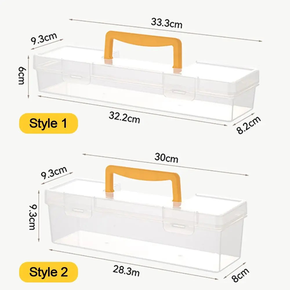 Transparent Plastic Tool Box & Parts Organizer | HIP Tool Storage Box HIP