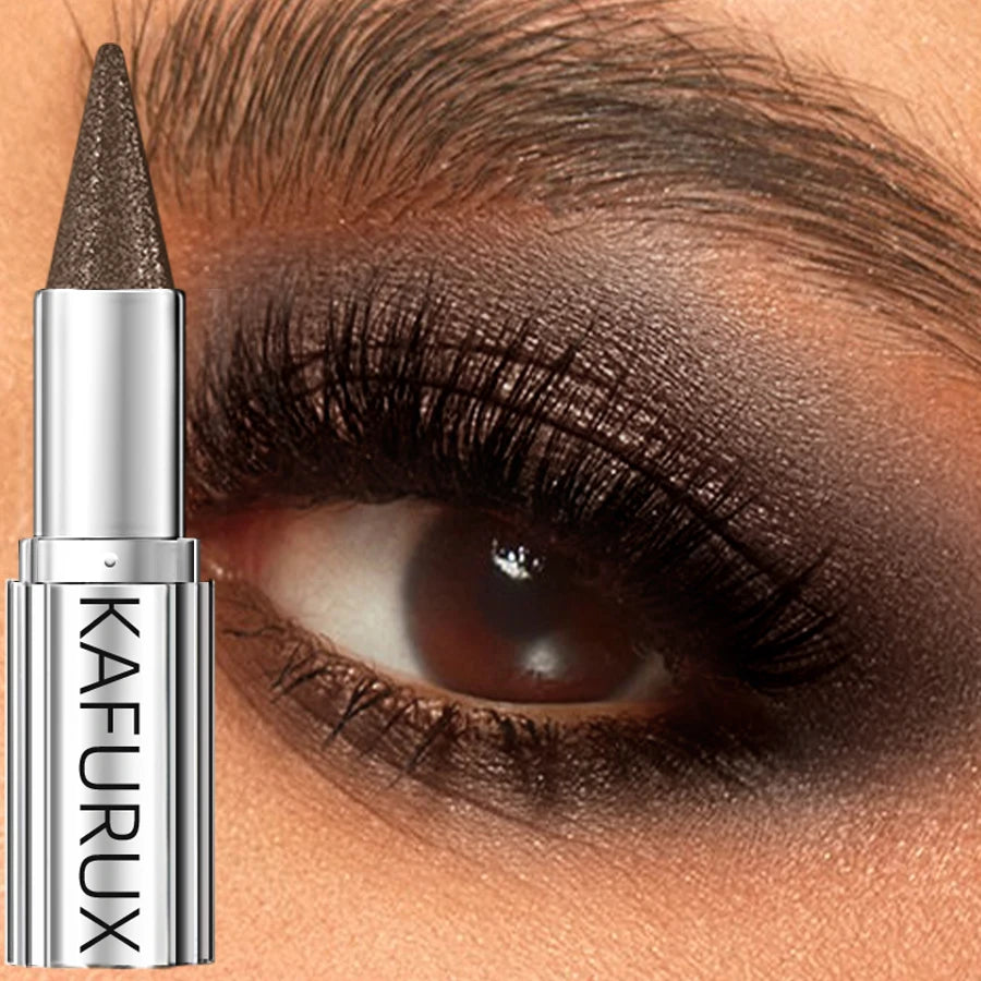 KAFURUX Metallic Glitter Eyeshadow Stick – Waterproof Eye Shadow Eyeshadow Stick HIP