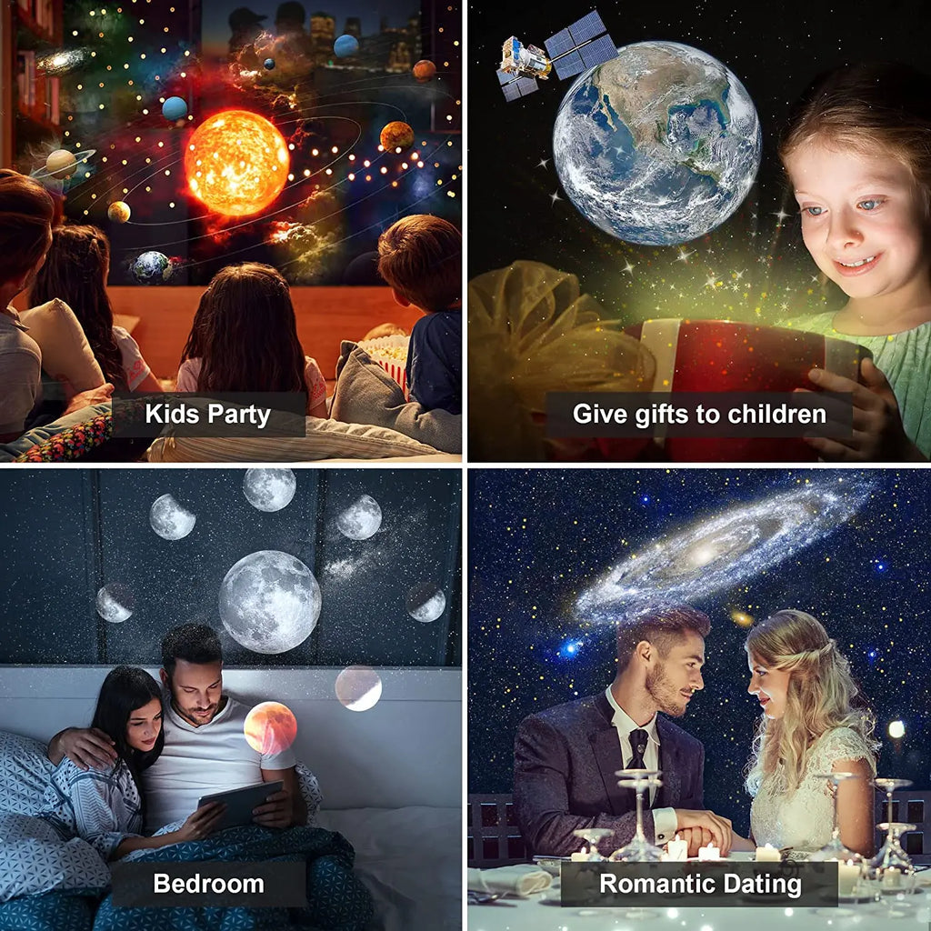 13 in 1 Star Projector, Planetarium Galaxy Projector for Bedroom, Aurora Projector, Night Light Projector for Kids Adults HIP