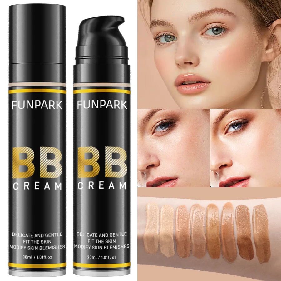 8 Colors CC Cream Foundation Moisturizing Concearler Long Lasting Waterprooof Oil Facial Base Makeup Natural Brightening Covera HIP