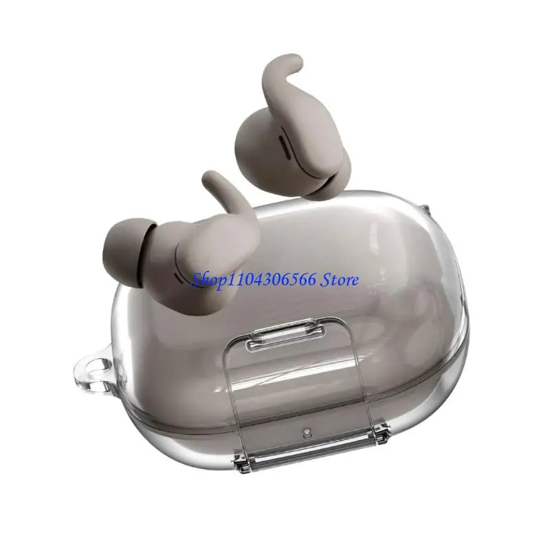 TPU Case for Fit 2025 Earbuds with Phone Stand & Carabiner Earbuds Protective Case HIP