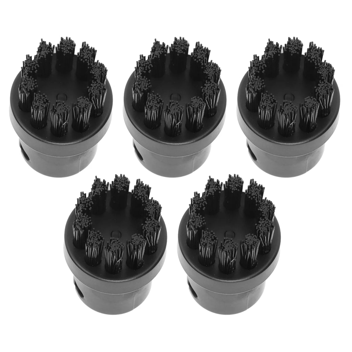 5PCS Steam Engine Brush Black Steamer Cleaning Brush Replacement Brush for Karcher SC1 SC2 SC3 SC4 SC5 HIP