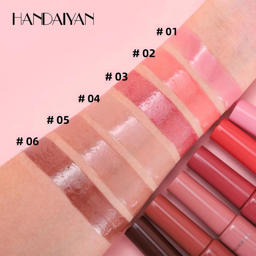 Hydrating Pearlescent Lip Glaze – Glossy Plumping Lip Gloss Lip Gloss HIP