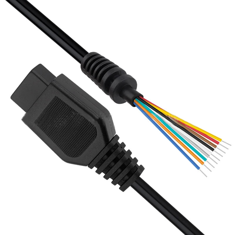 Sega Genesis 2 / Mega Drive 2 Controller Extension Cable 9-Pin Controller Extension Cable HIP