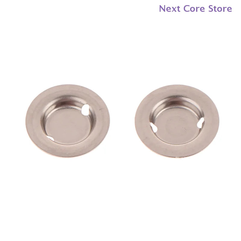 100-Pack 18650 Battery Positive Tip Caps – Stainless Steel Battery Tip Caps HIP
