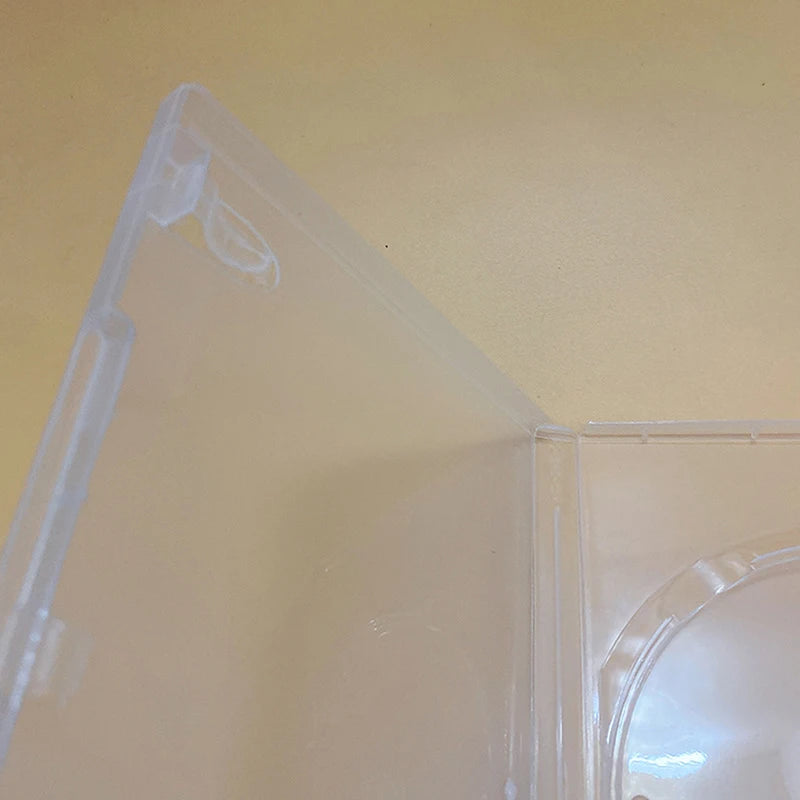 Transparent PP Plastic CD Case – Single Disc, Milky Clear CD Storage Case HIP One Size