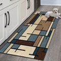 Non-Slip Geometric Kitchen & Hallway Floor Mat | Home Décor Floor Mat Rug HIP 4 40x120cm