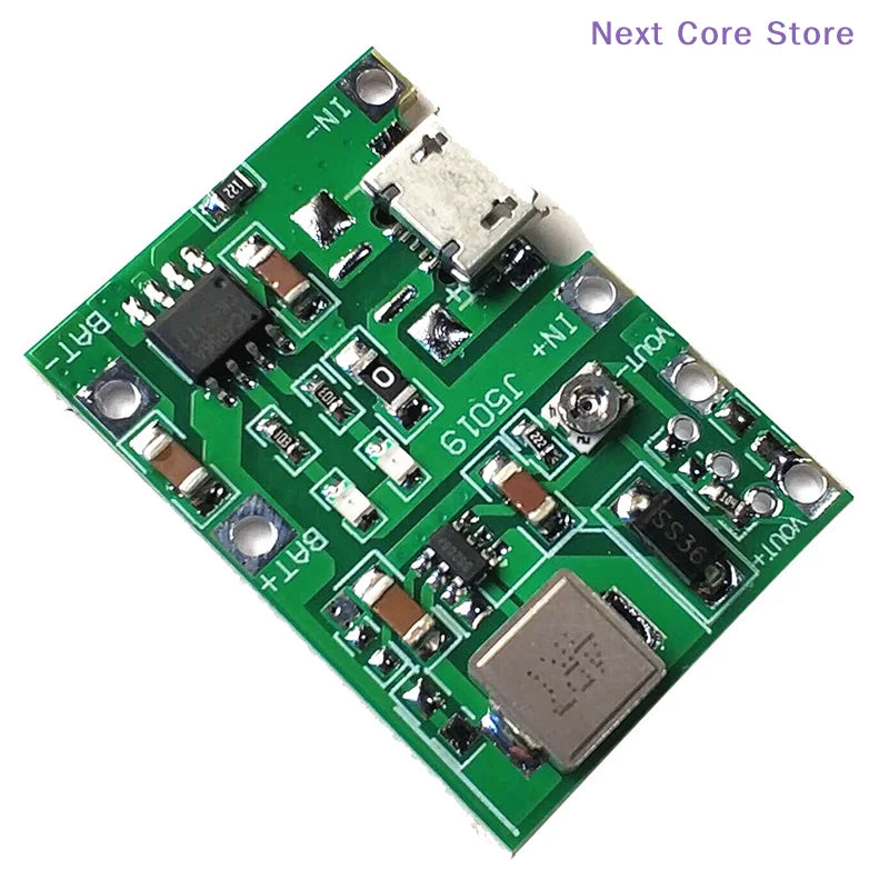 USB Lithium 3.7V Battery Charging Module DC-DC Boost Step Up DC-DC Boost Module HIP