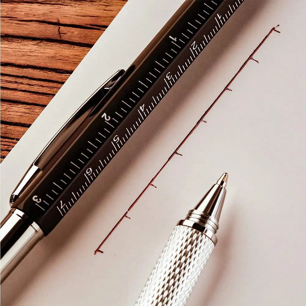 7-in-1 Stylus Pen with Screwdriver, Ruler & Level Gauge Multifunctional Stylus Pen HIP