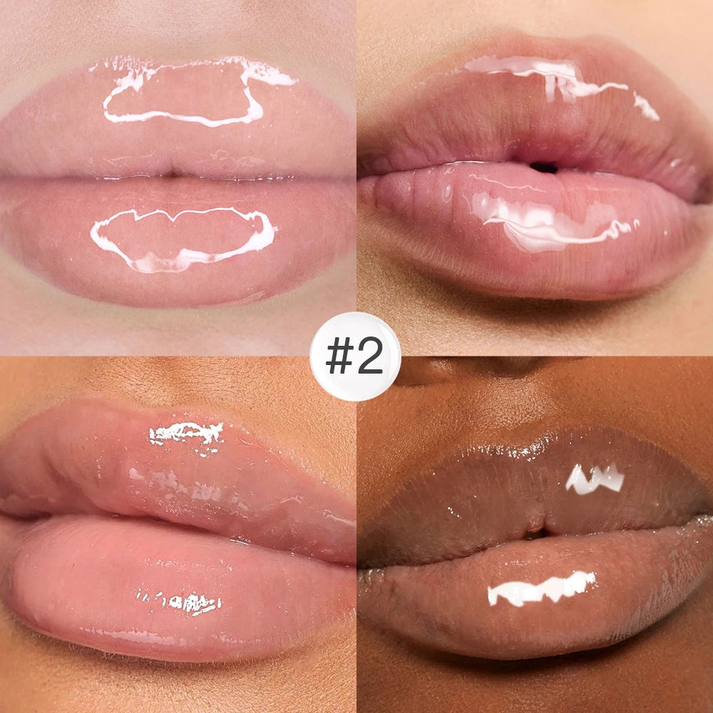 Lakerain Lip Plumper Gloss Oil Lip Long-Lasting Moisturizer Volume Boosting Lip Oil Volumizing & Hydrating Non-Dry Plumping HIP