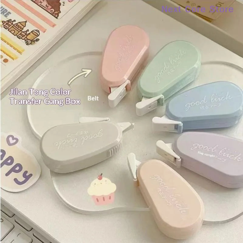6-Pack Mini Pastel Correction Tapes – Smooth & Precise Correction Tape Set HIP