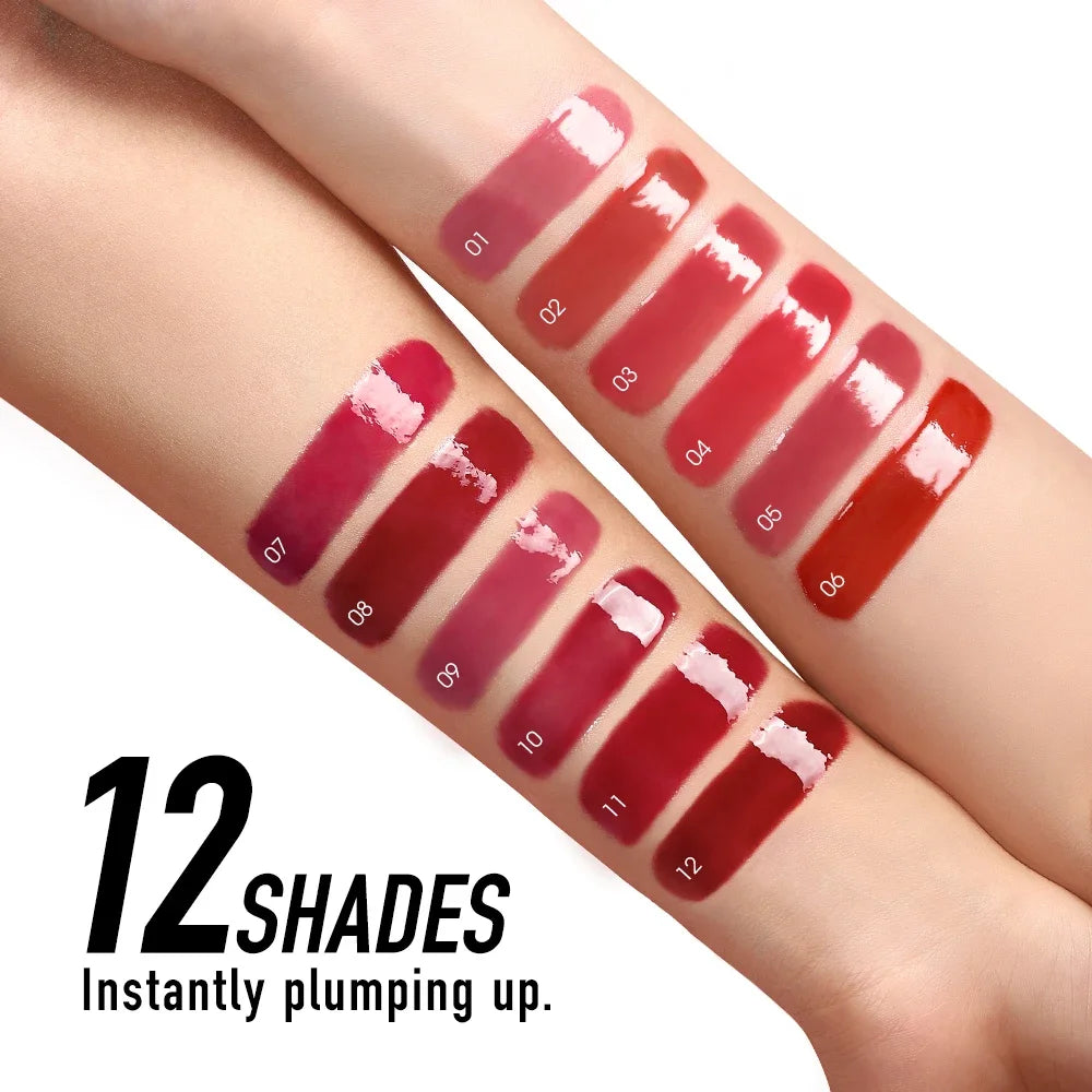 O.TWO.O Plump Lip Gloss – High-Shine, Hydrating & Waterproof Lip Gloss HIP