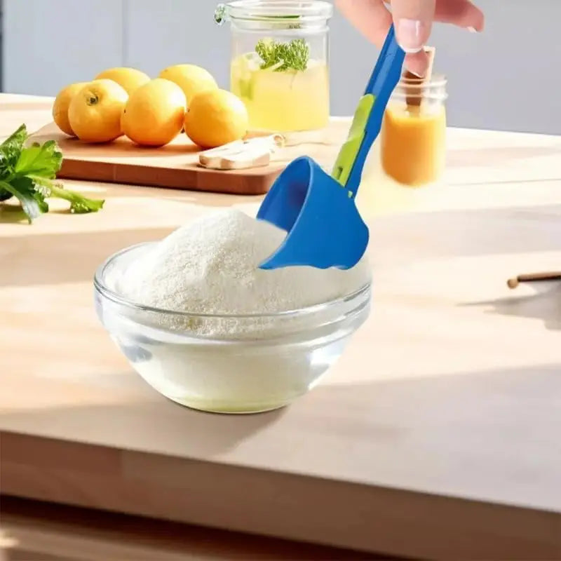 Mess-Free Protein Powder Scoop with Sliding Funnel Powder Scoop Funnel HIP