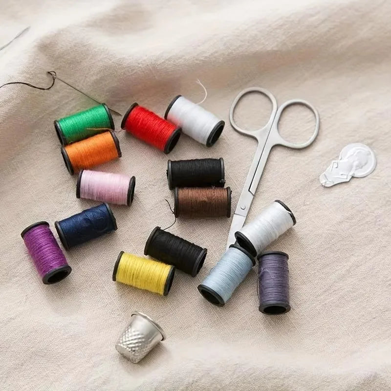 Complete Sewing Kit – Threads, Needles, Scissors & More Sewing Kit Set HIP